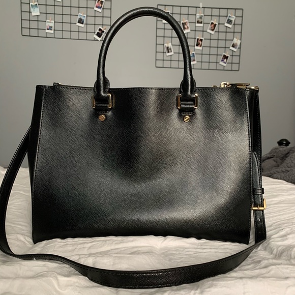 Black Michael Kors Satchel - Picture 4 of 8